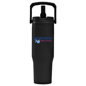 Swimtastic Swim School: 32oz Double Wall Stainless Steel Tumbler