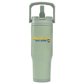 SafeSplash Swim School: 32oz Double Wall Stainless Steel Tumbler