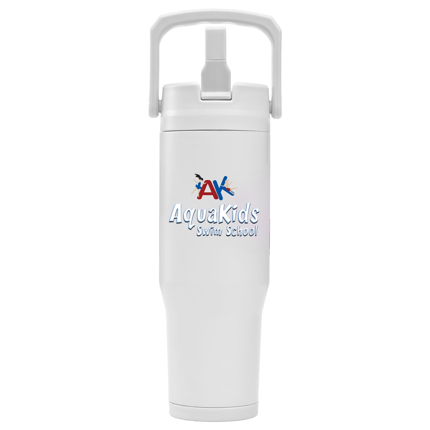 AquaKids Swim School: 32oz Double Wall Stainless Steel Tumbler