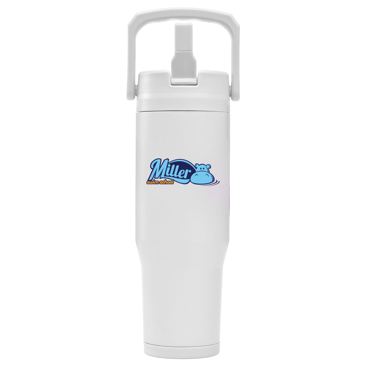 Miller Swim School: 32oz Double Wall Stainless Steel Tumbler