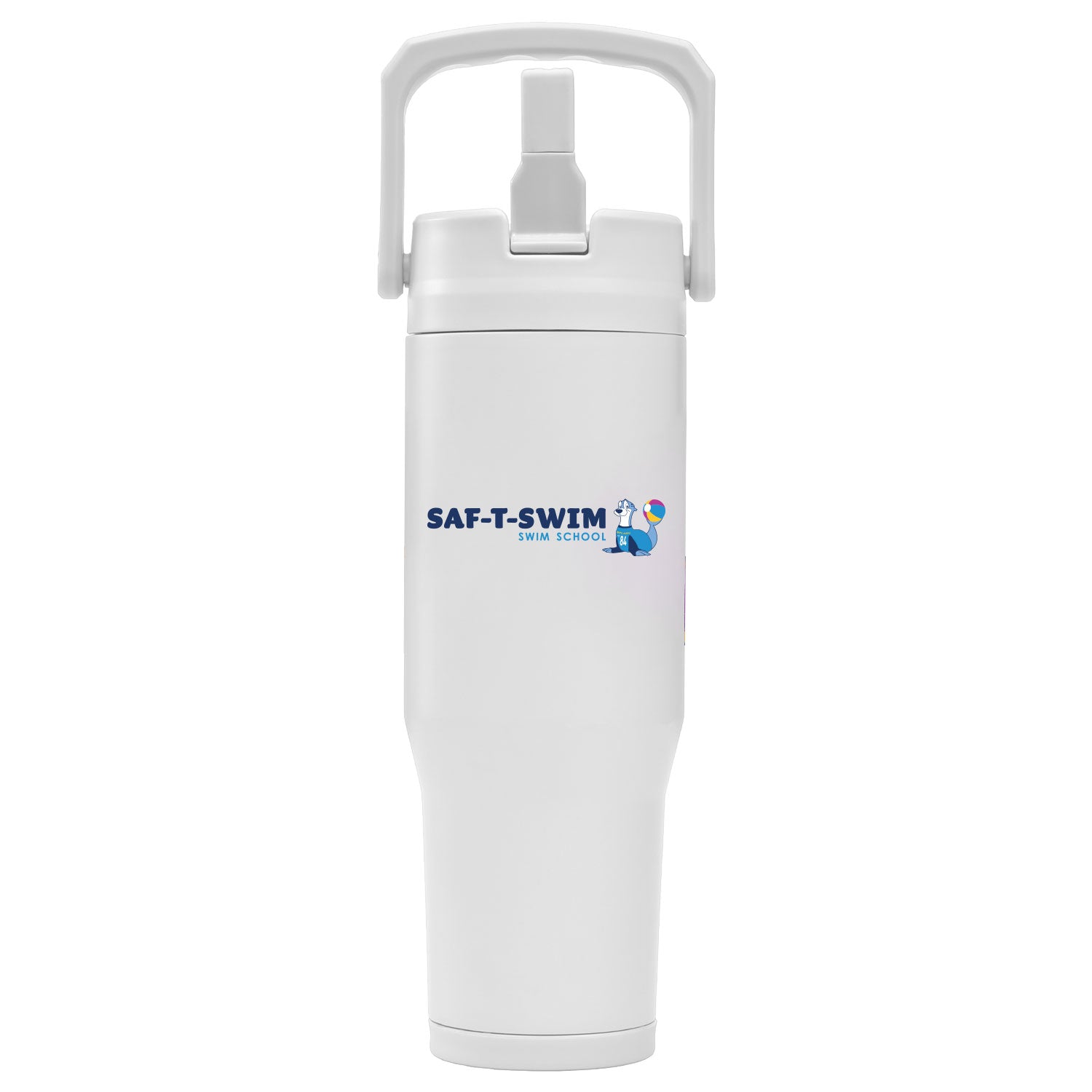 Saf-T-Swim: 32oz Double Wall Stainless Steel Tumbler