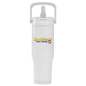 SafeSplash Swim School: 32oz Double Wall Stainless Steel Tumbler