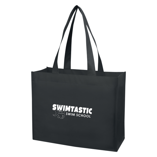 Swimtastic Swim School: Laminated Non-Woven Shopper Tote Bag