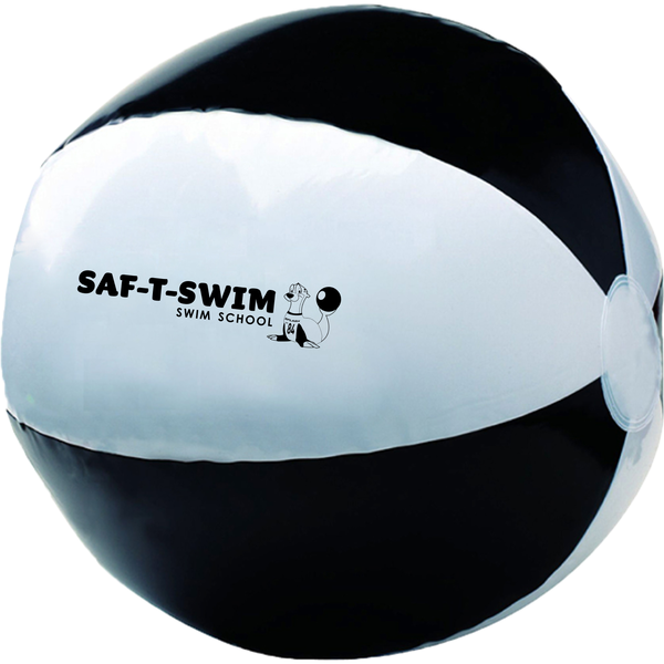 Saf-T-Swim: 6" Two-Tone Beach Ball