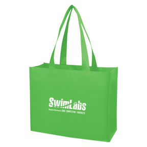 SwimLabs: Laminated Non-Woven Shopper Tote Bag