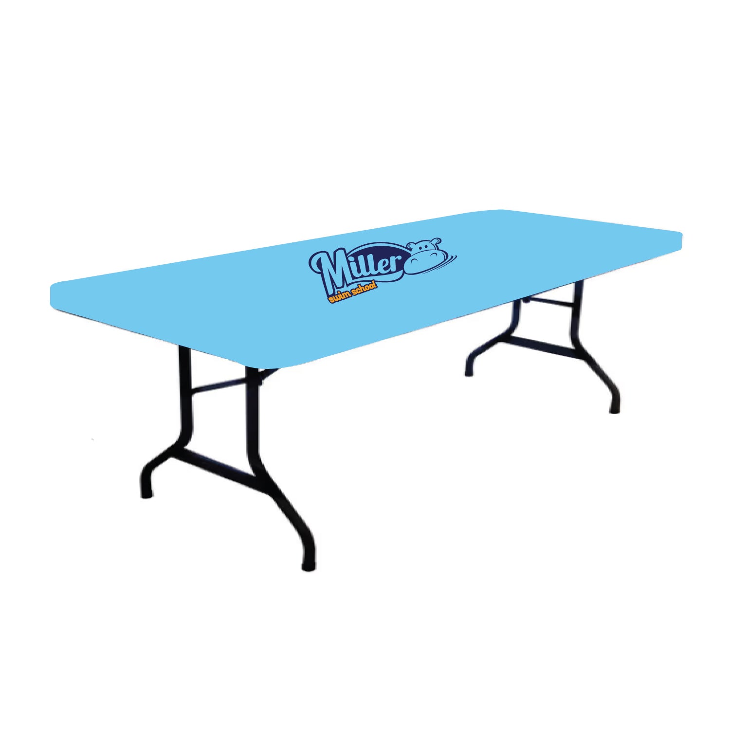 Miller Swim School: 8ft Multi-Stretch Table Cap