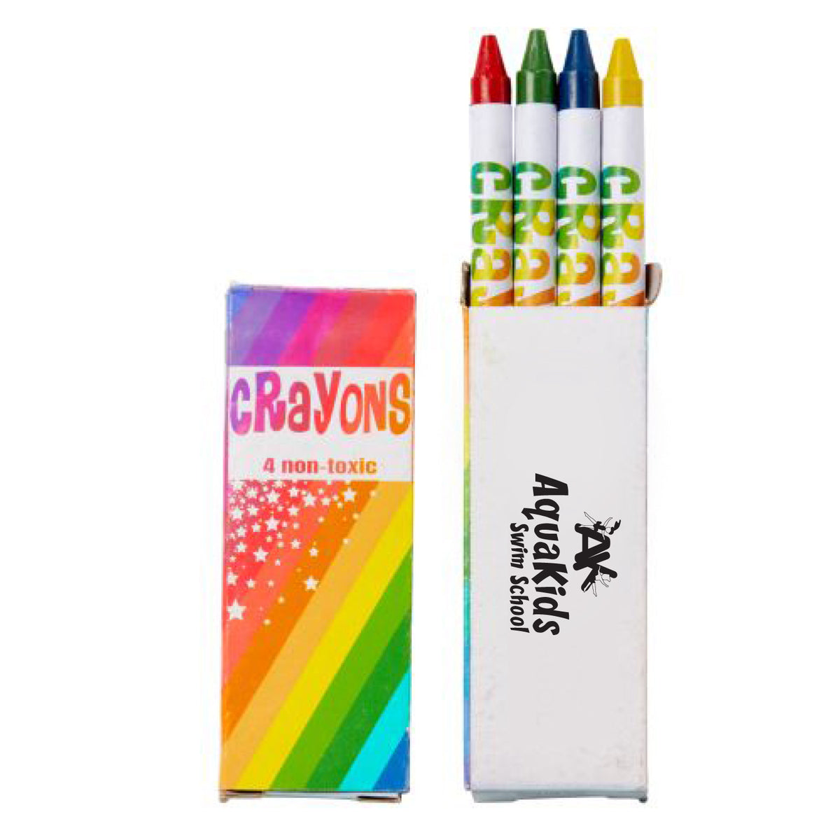 AquaKids Swim School: 4 Count Crayon Pack