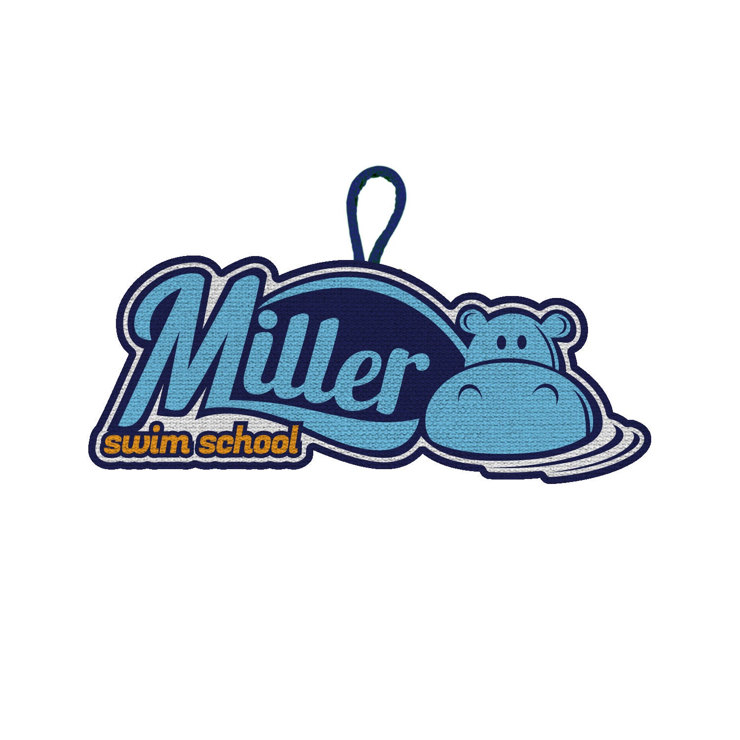 Miller Swim School: Embroidered Holiday Ornament