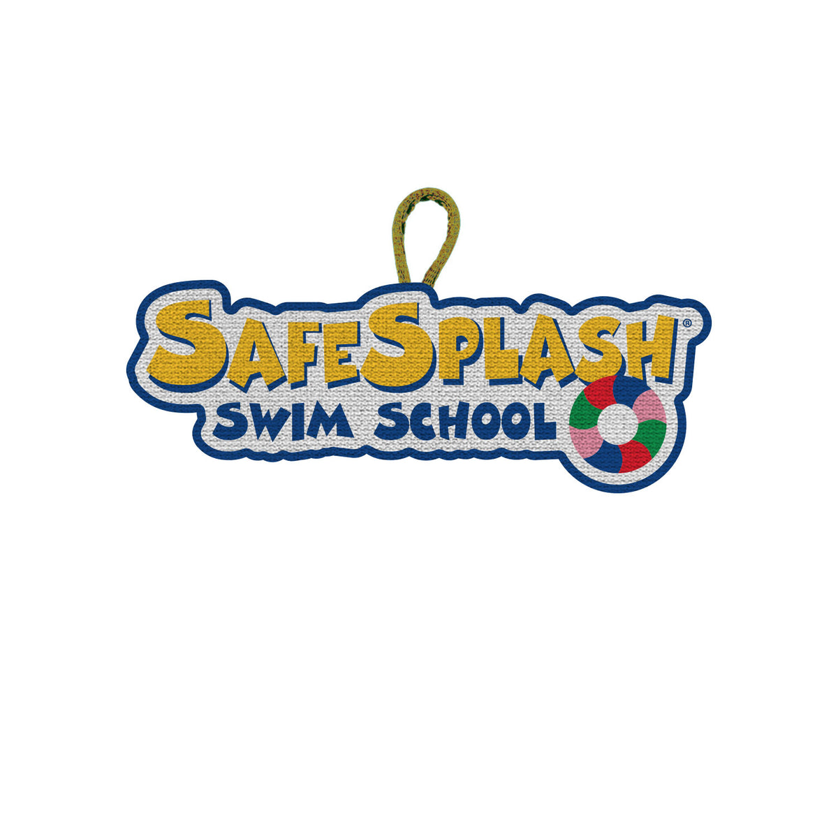 SafeSplash Swim School: Embroidered Holiday Ornament