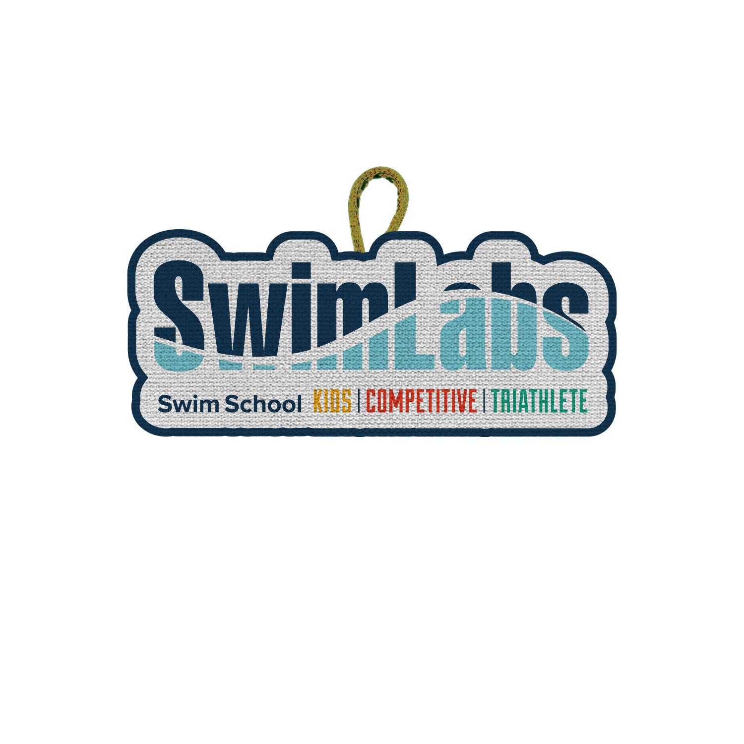 SwimLabs: Embroidered Holiday Ornament