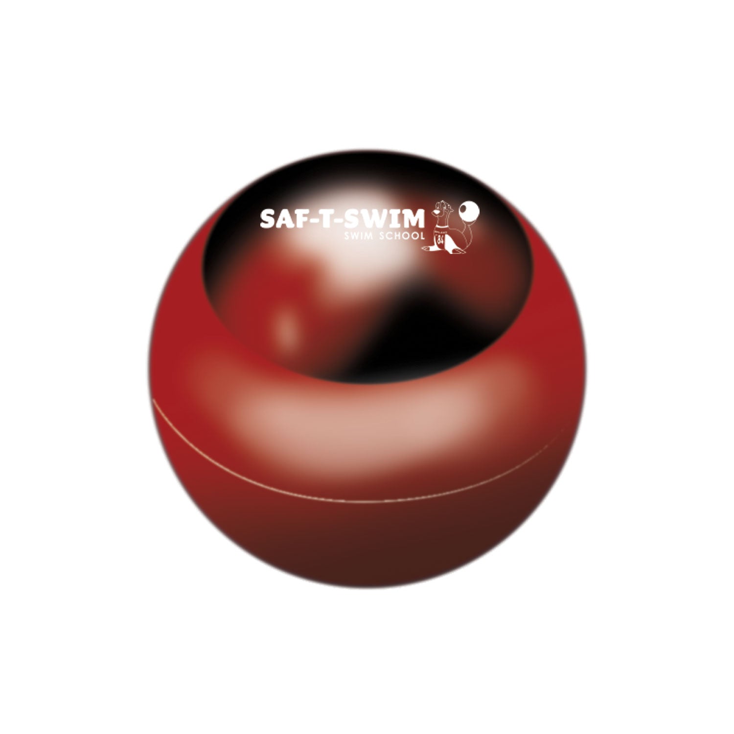 Saf-T-Swim: Metallic Lip Moisturizer Ball