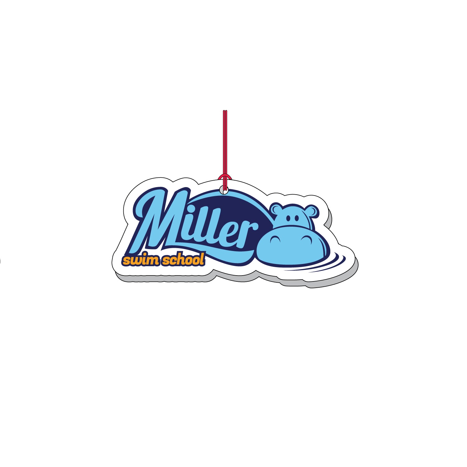 Miller Swim School: Acrylic Ornament