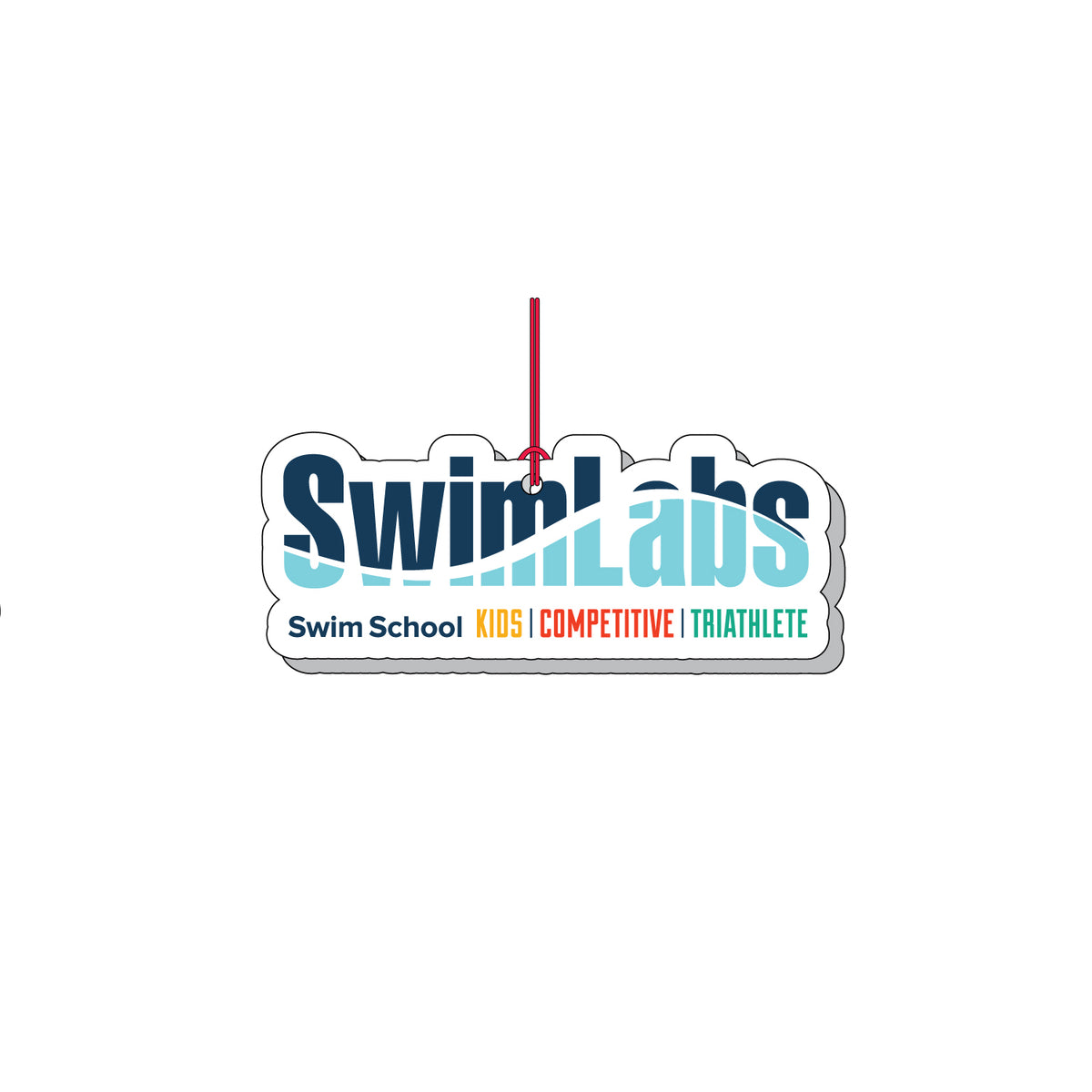 SwimLabs: Acrylic Ornament