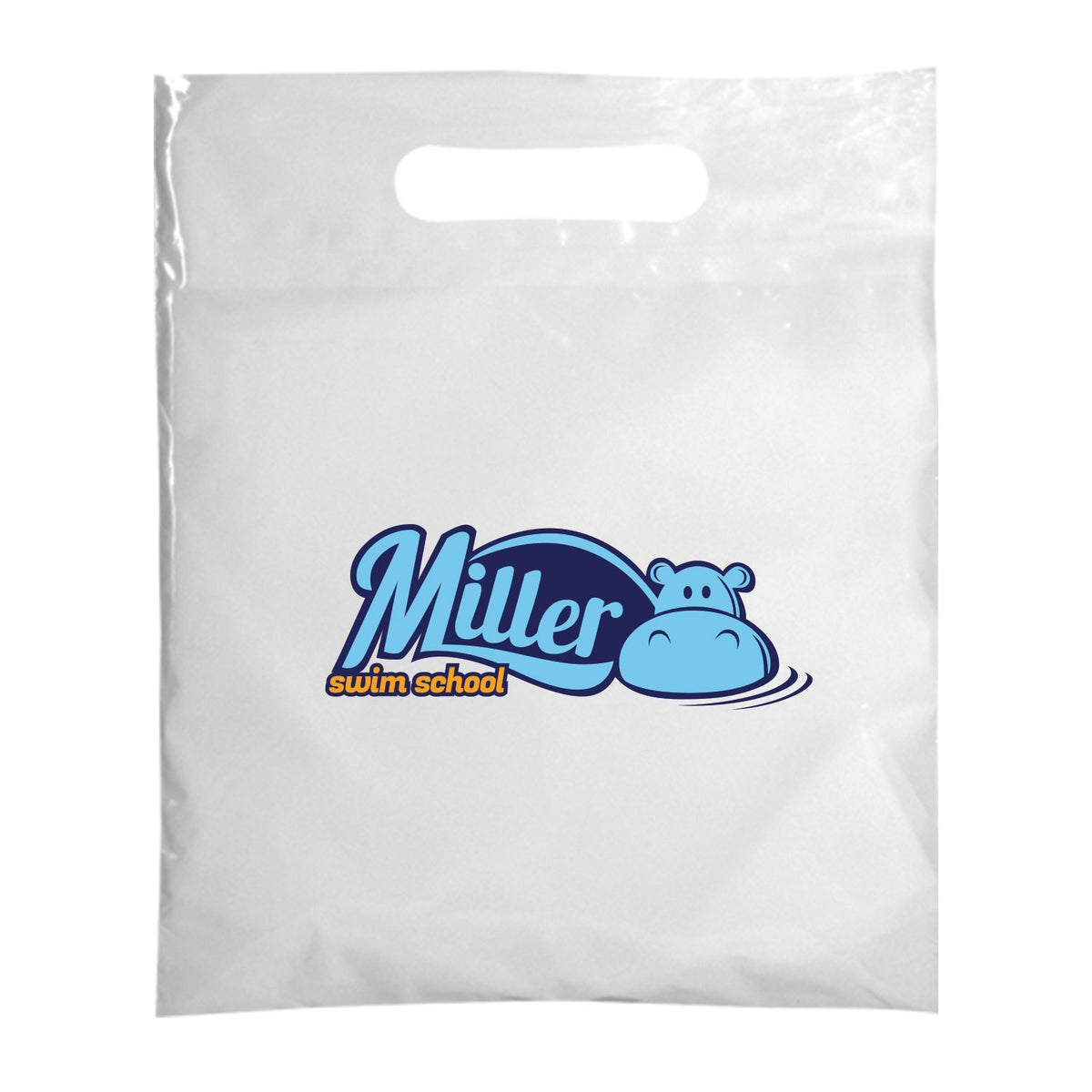 Miller Swim School: Full Color Plastic Bags