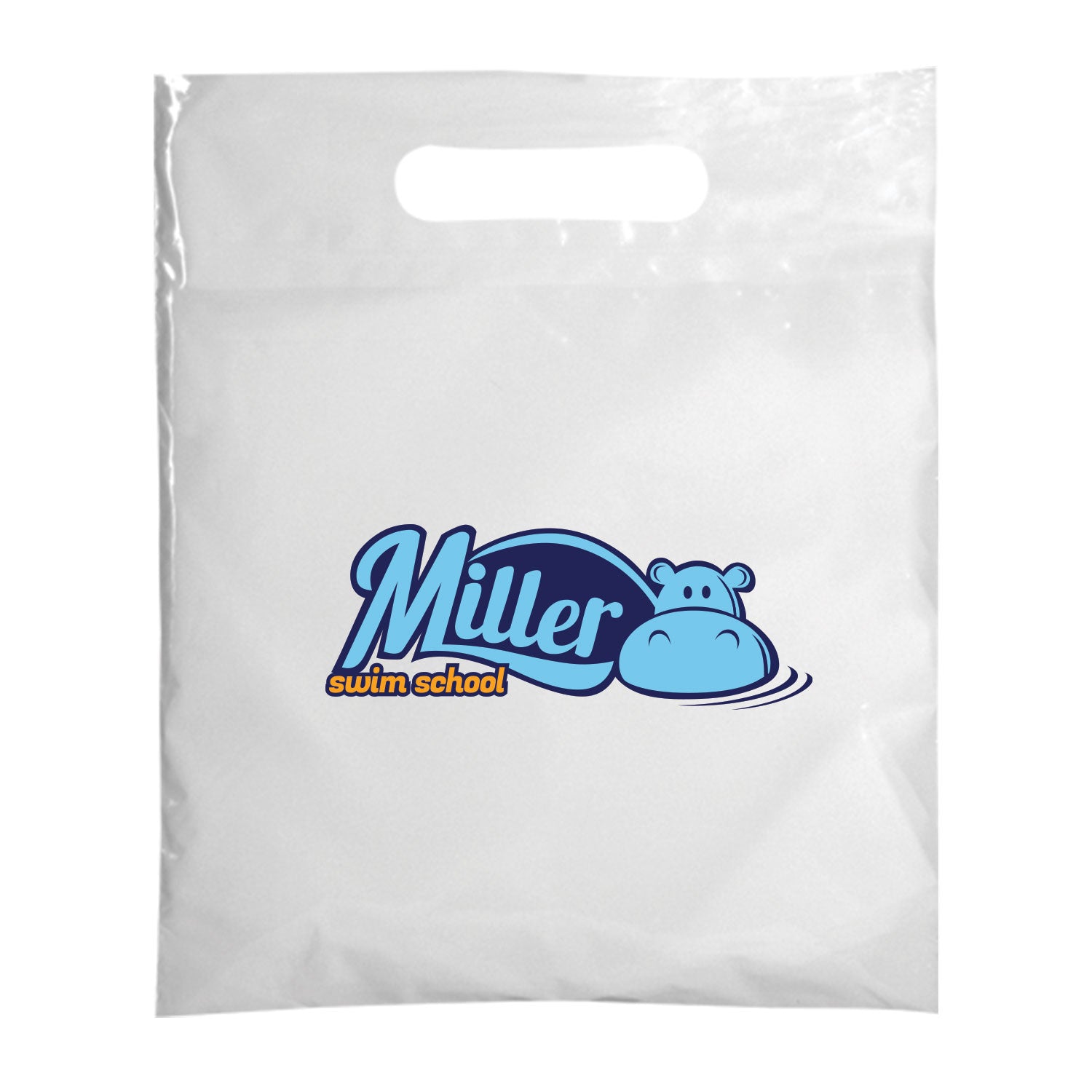 Miller Swim School: Full Color Plastic Bags