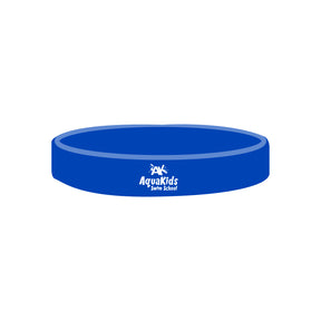 AquaKids Swim School: 1/2" Debossed Color Filled Silicone Wristbands