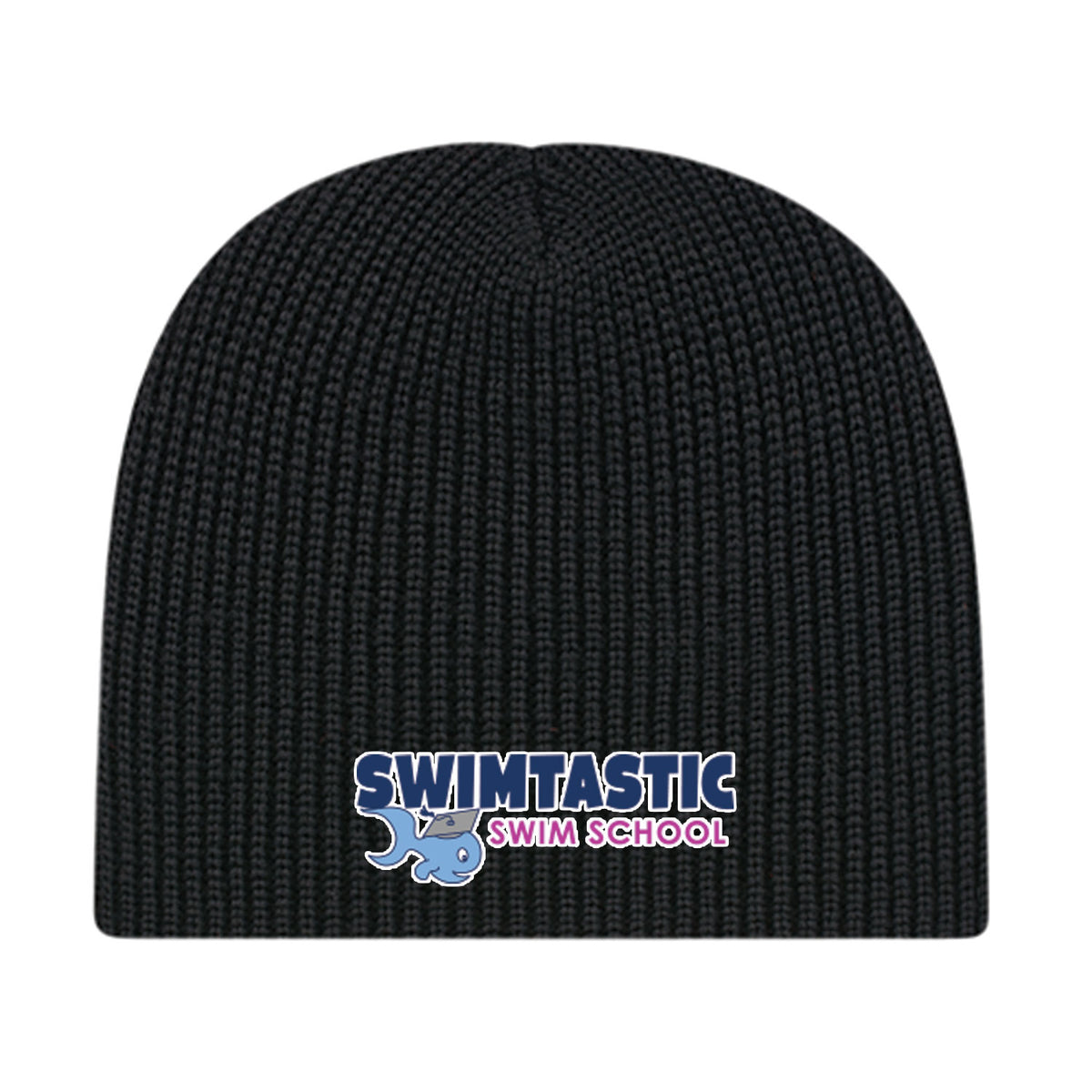 Swimtastic Swim School: Economy Ribbed Knit Beanie