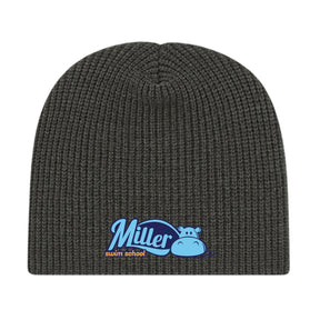 Miller Swim School: Economy Ribbed Knit Beanie