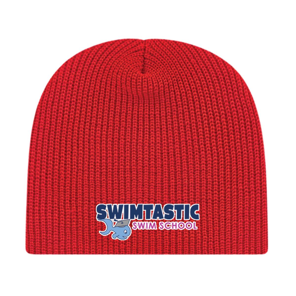 Swimtastic Swim School: Economy Ribbed Knit Beanie