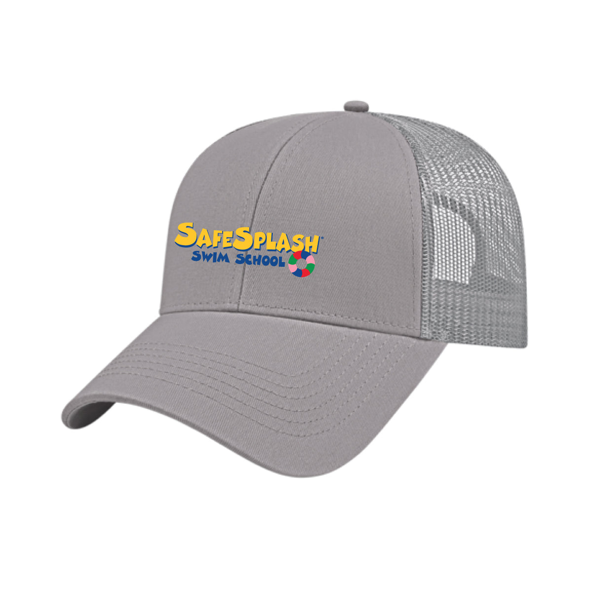 SafeSplash Swim School: Economy Mesh Trucker Cap