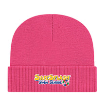 SafeSplash Swim School: Knit Cap with Ribbed Cuff