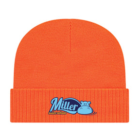 Miller Swim School: Knit Cap with Ribbed Cuff