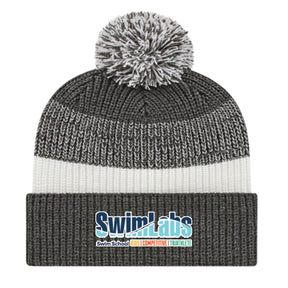 SwimLabs: Thick Ribbed Knit Cap with Cuff