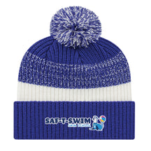 Saf-T-Swim: Thick Ribbed Knit Cap with Cuff