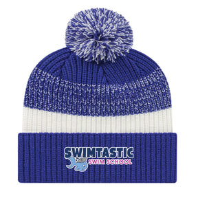 Swimtastic Swim School: Thick Ribbed Knit Cap with Cuff