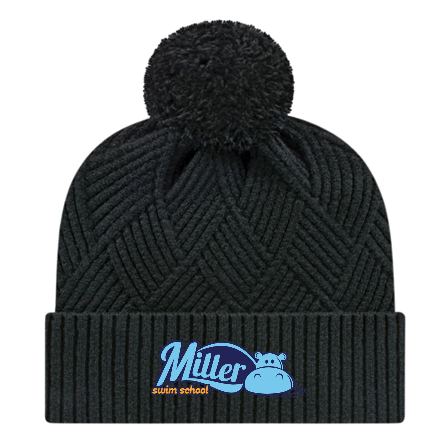 Miller Swim School: Premium Weave Cap with Cuff