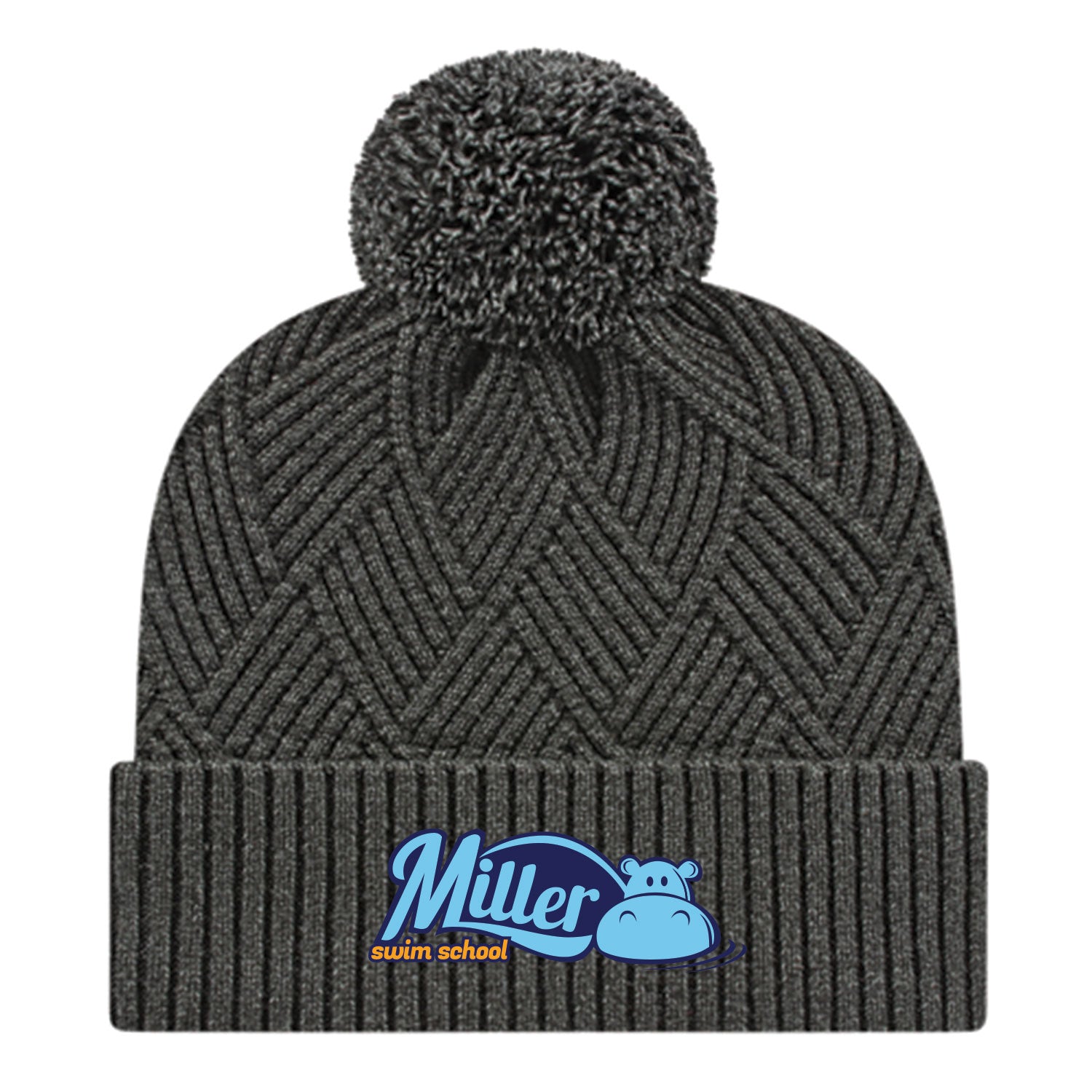 Miller Swim School: Premium Weave Cap with Cuff