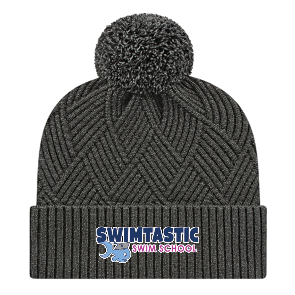 Swimtastic Swim School: Premium Weave Cap with Cuff