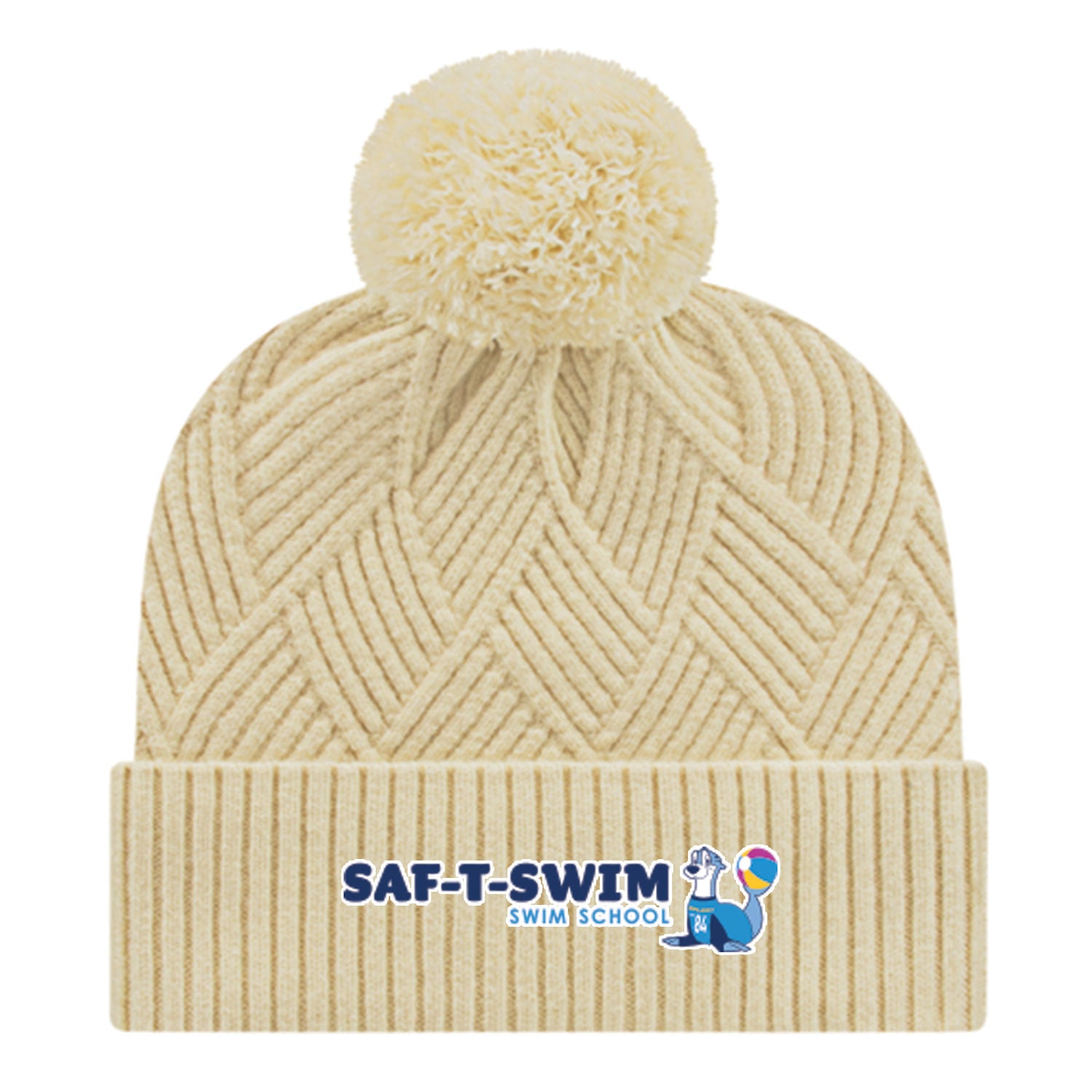 Saf-T-Swim: Premium Weave Cap with Cuff