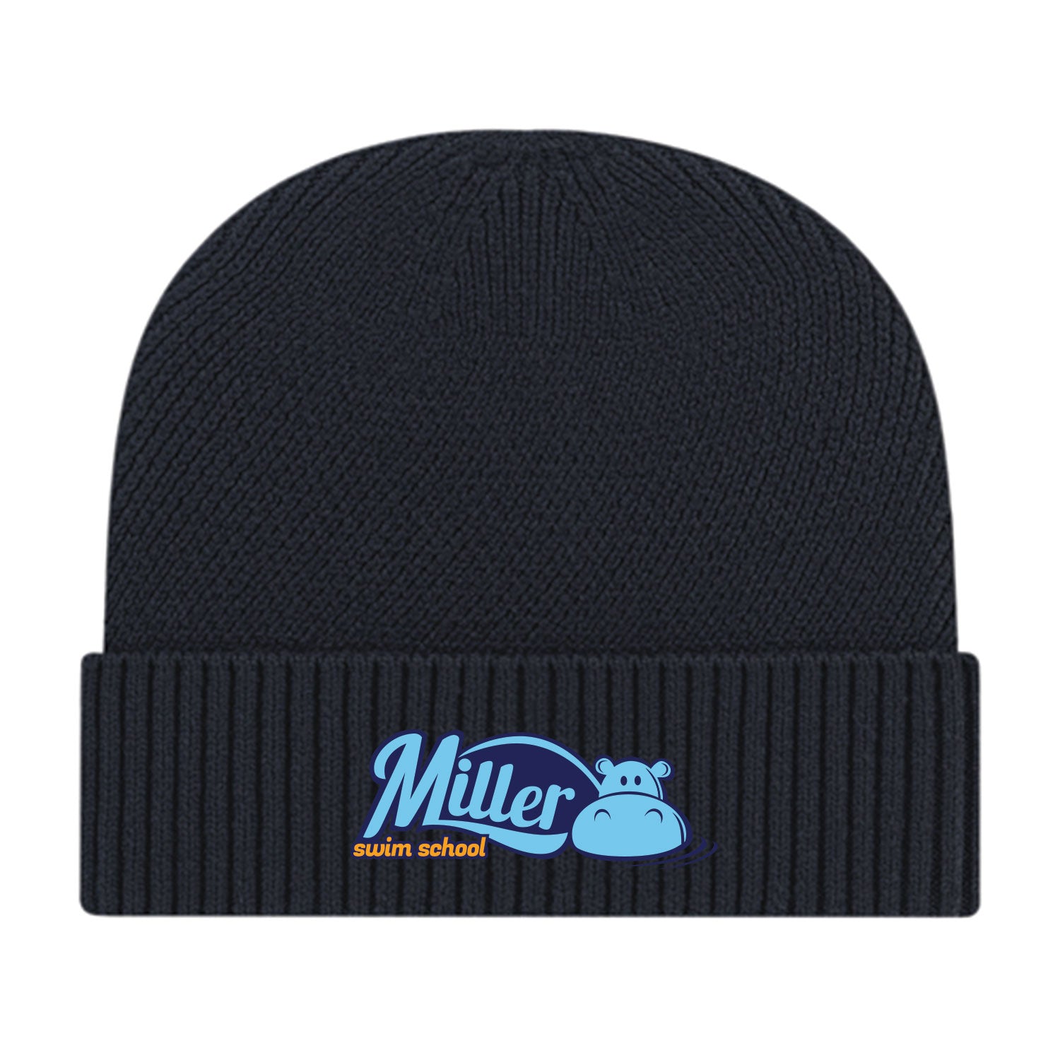 Miller Swim School: Premium Recycled Knit Cap with Cuff