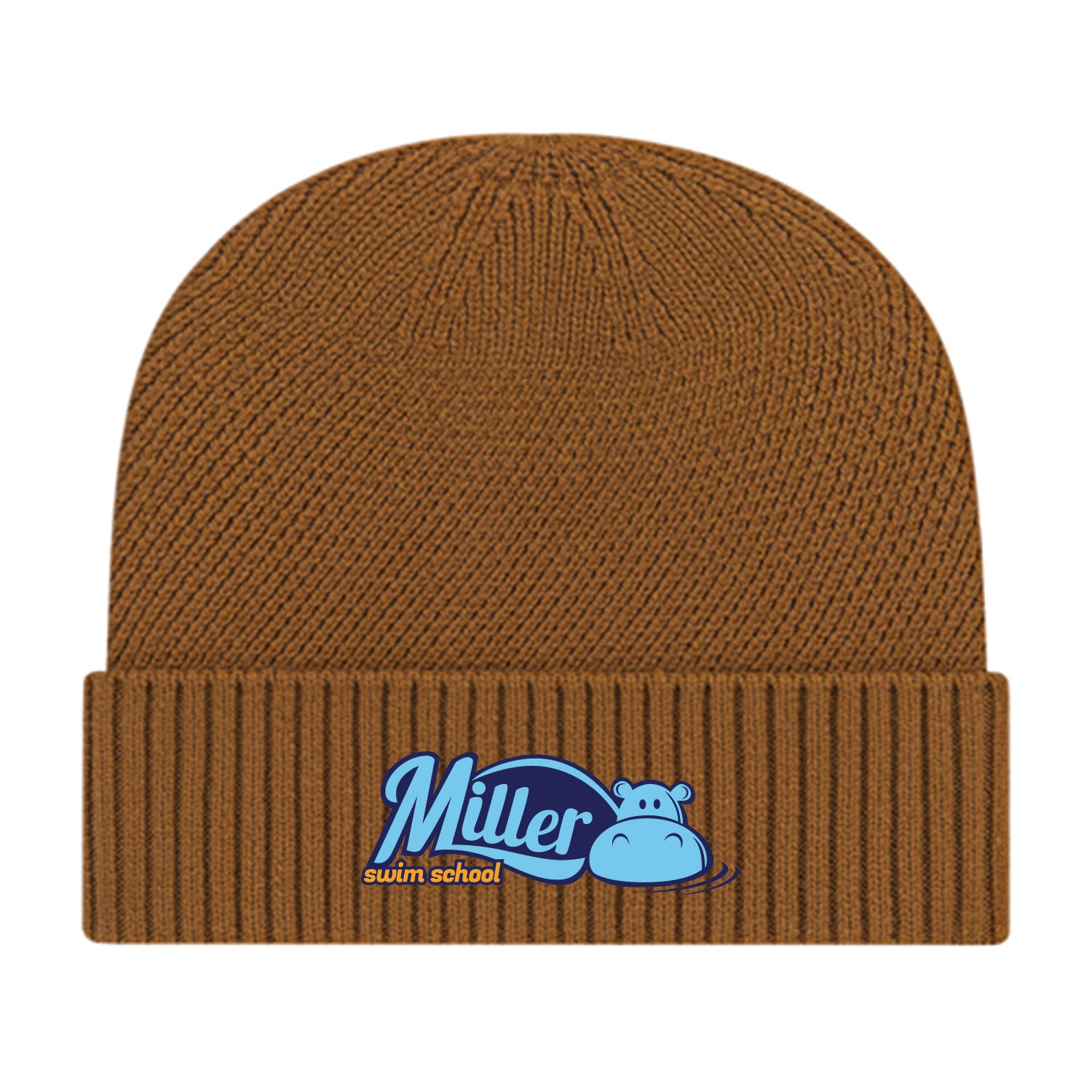 Miller Swim School: Premium Recycled Knit Cap with Cuff