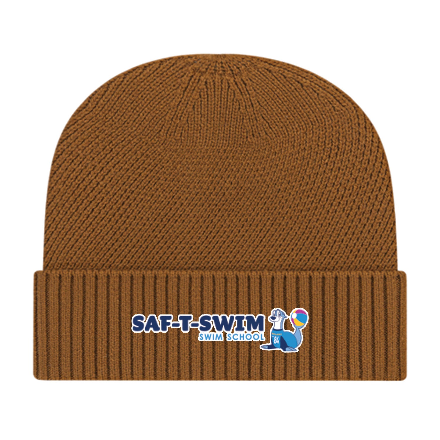 Saf-T-Swim: Premium Recycled Knit Cap with Cuff