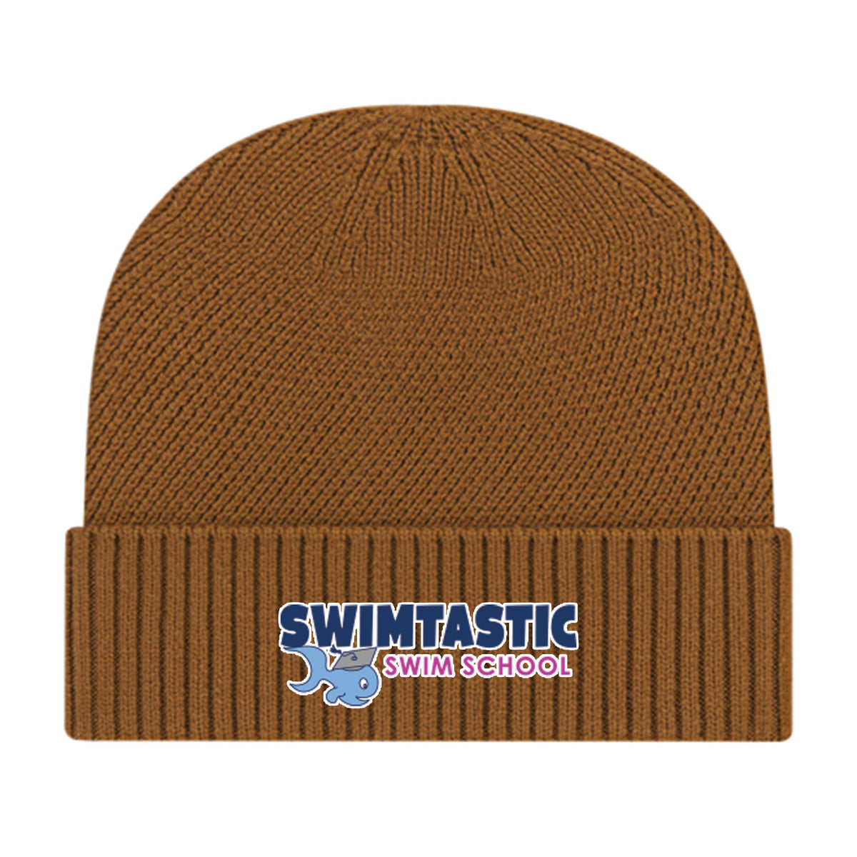 Swimtastic Swim School: Premium Recycled Knit Cap with Cuff