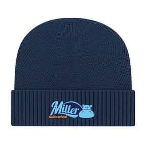 Miller Swim School: Premium Recycled Knit Cap with Cuff