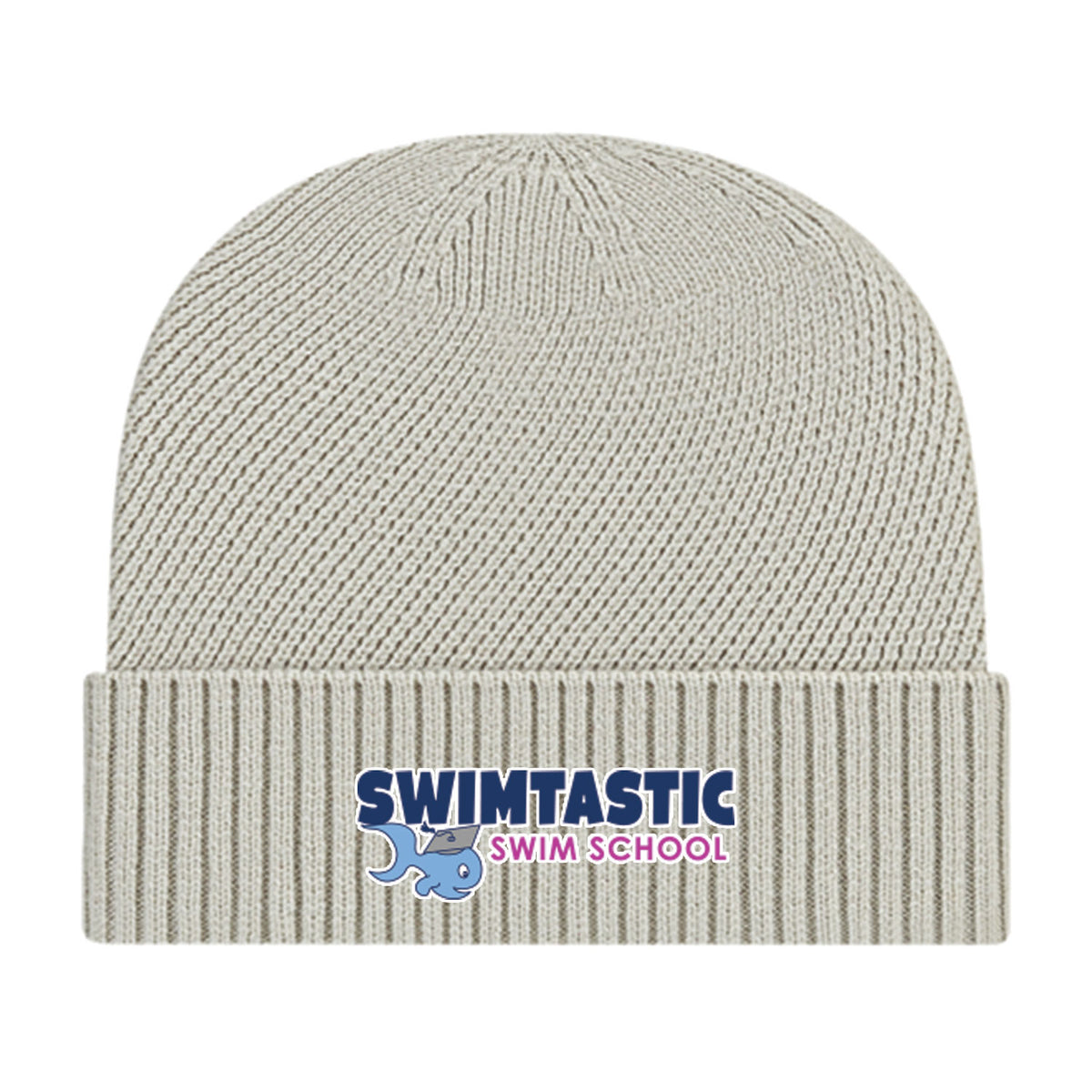 Swimtastic Swim School: Premium Recycled Knit Cap with Cuff