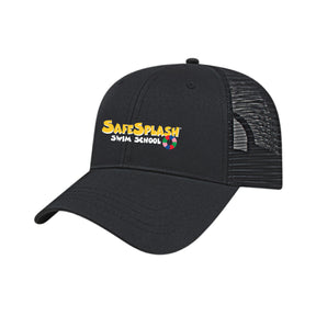 SafeSplash Swim School: Economy Poly Trucker Cap