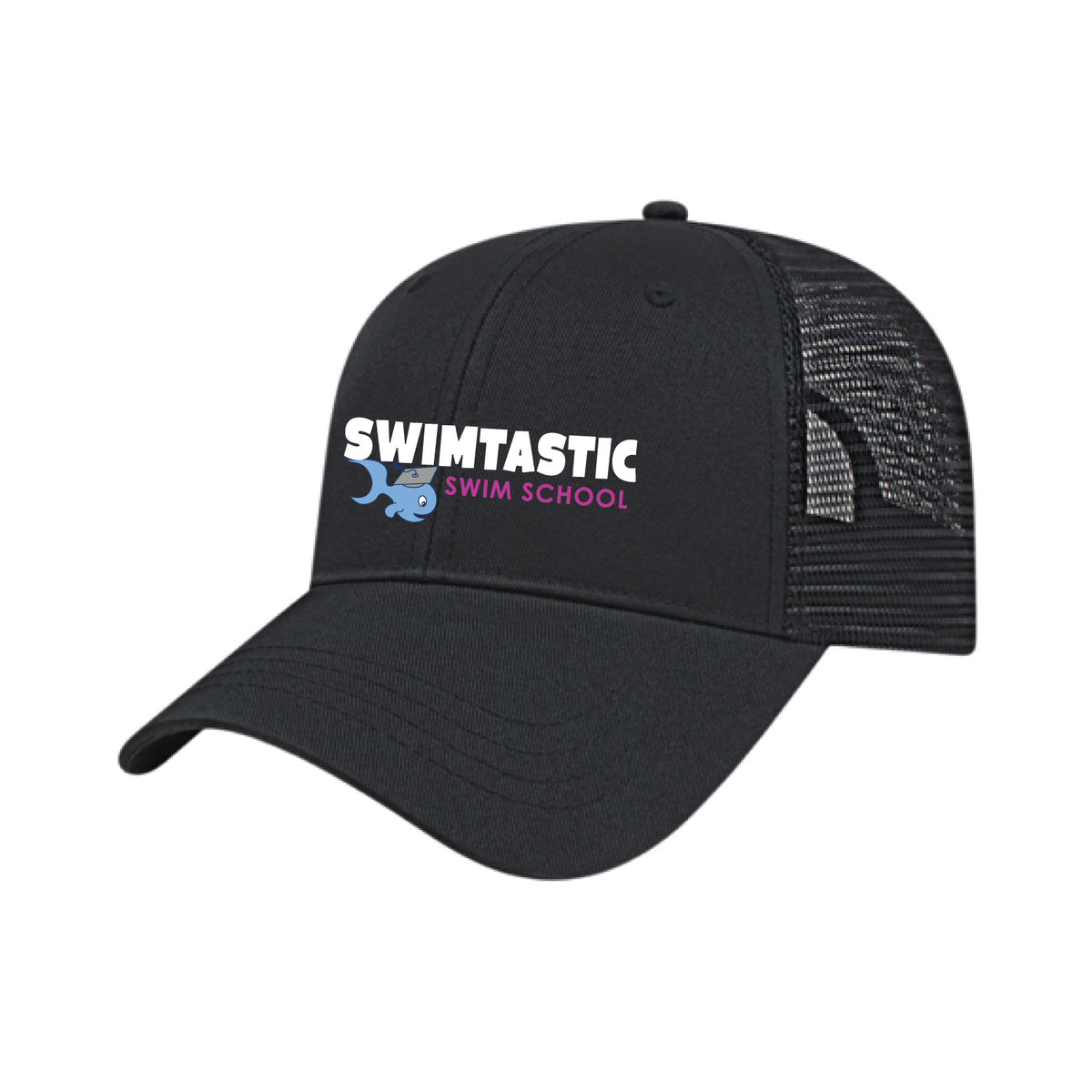 Swimtastic Swim School: Economy Poly Trucker Cap