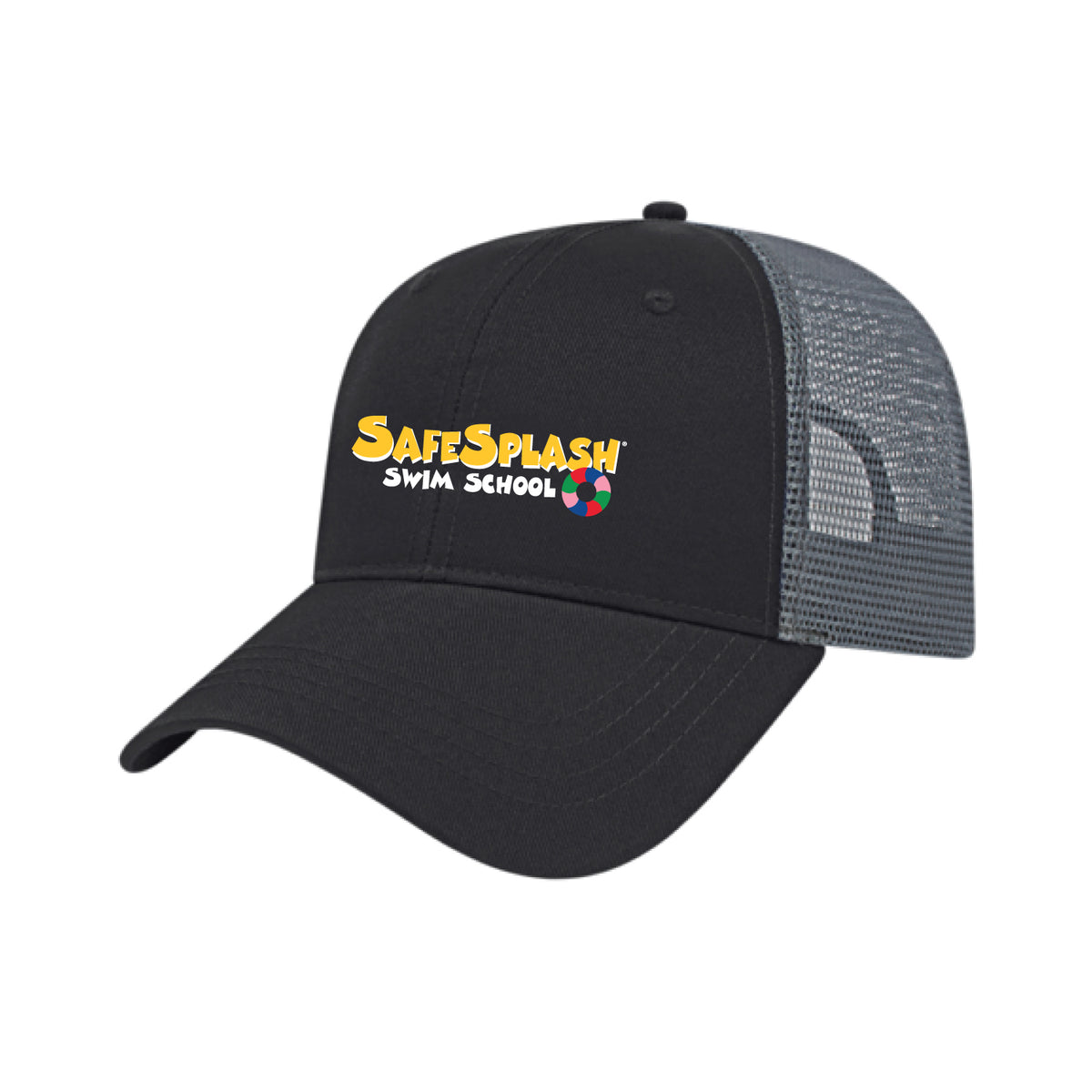 SafeSplash Swim School: Economy Poly Trucker Cap