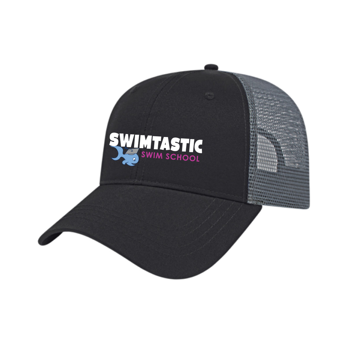 Swimtastic Swim School: Economy Poly Trucker Cap