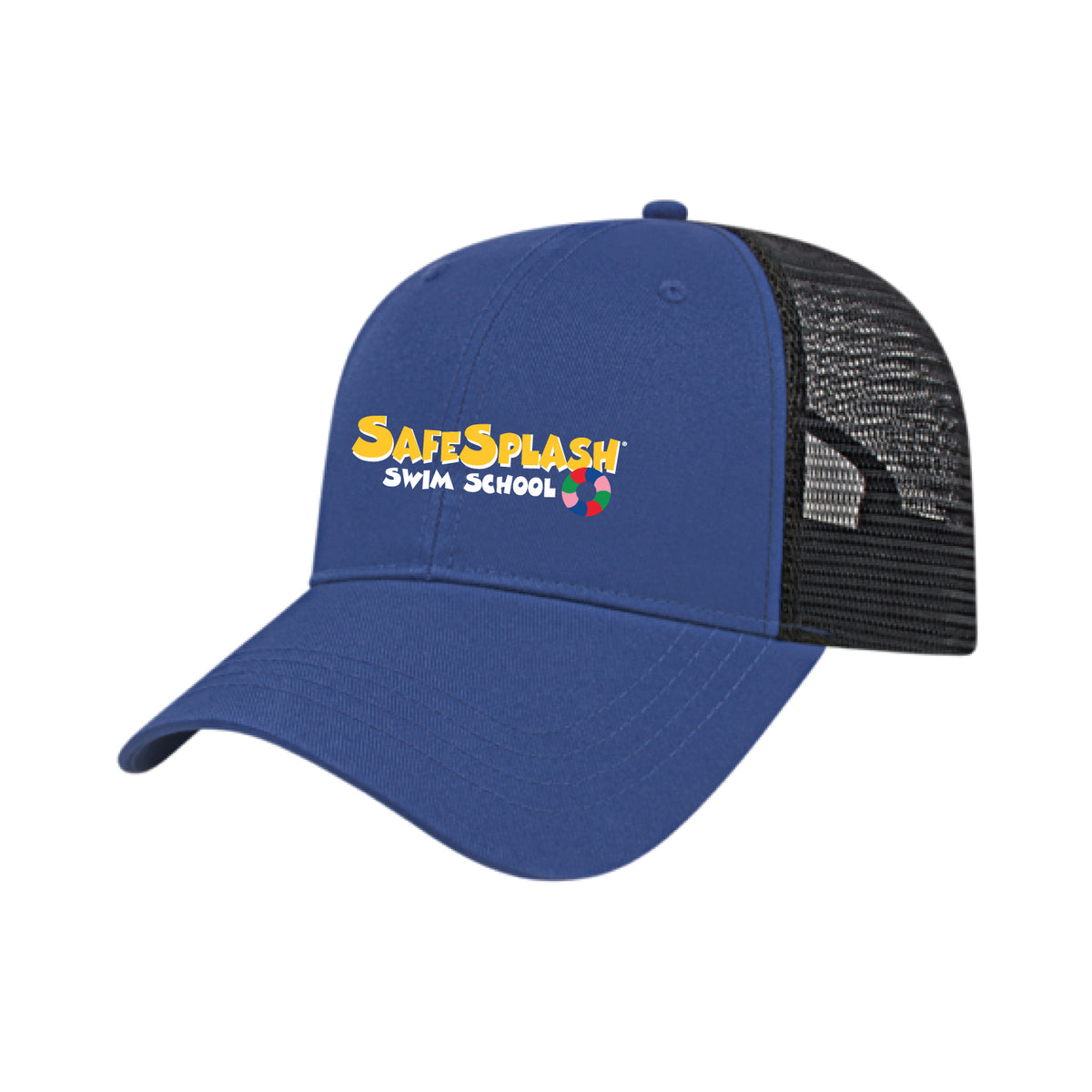 SafeSplash Swim School: Economy Poly Trucker Cap